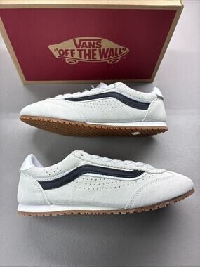 Vans Super Lowpro Marshmallow Sneakers Size 4.5 Men 6 Women VN000D83CCZ NIB